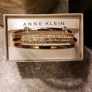 Anne Klein gold bracelets